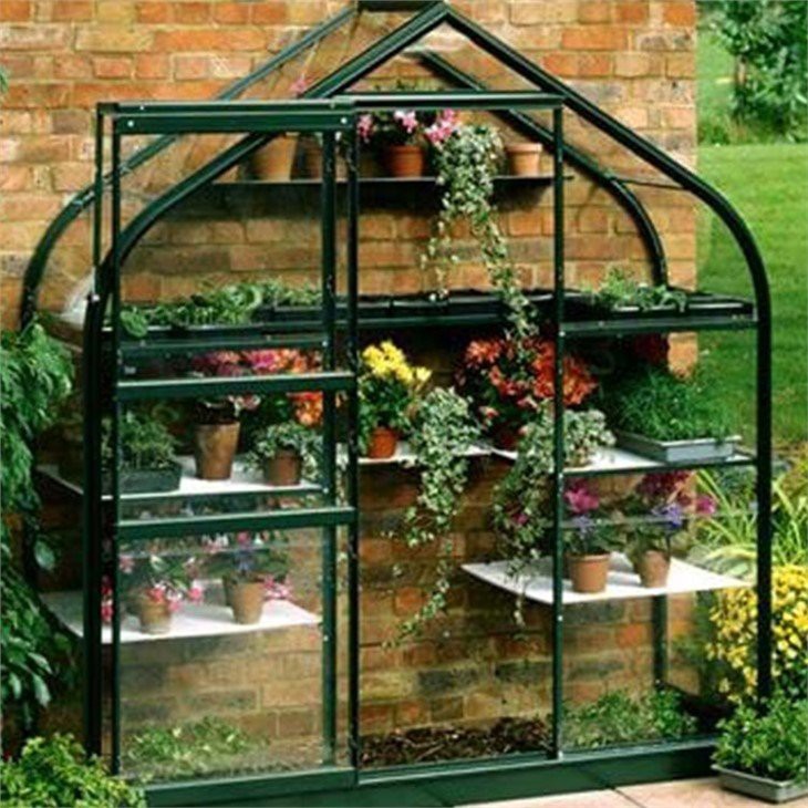 home backyard glass greenhouse supplier